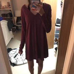 NWOT! A&F Long Sleeve Tee-Shirt Dress
